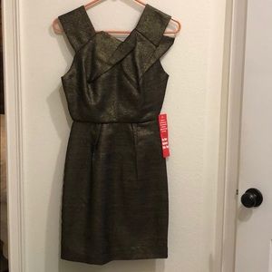 Gold/Black Dress (Holidays, parties, cocktail)